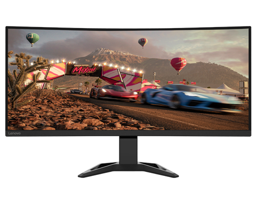 Lenovo G34w 30 Wqhd Curved Monitor With Eyesafe 170 Hz 0 5ms Mprt Hdmi Dp Audio Out